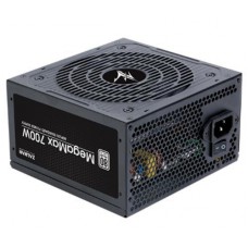 Блок питания 700 Вт, Zalman MegaMax, черный, 80 Plus, Active PFC, 12 см HDB, 4xMolex / 6xSATA / 4x6+2-pin / 2x4+4-pin /