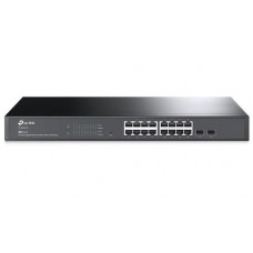Коммутатор TP-LINK TL-SG2218, 16x1FE, 2x1GE/SFP, неуправляемый, стоечный