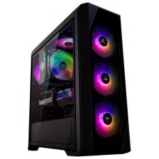 Корпус Zalman N5 TF, черный, Mid Tower, без БП, для ATX, mATX, Mini-ITX, 1 х USB 3.0, 2 х USB 2.0, 4x120 мм RGB Fan, боковая