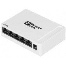 Коммутатор 2E PowerLink SG105C, белый, неуправляемый, 5x10/100/1000BaseT