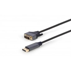 Кабель DisplayPort (M) - DVI-D (M), 1.8 м, черный, Cablexpert (CC-DPM-DVIM-4K-6)
