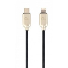 Кабель Type-C - Lightning, 1 м, черный, Cablexpert, 18 Вт (CC-USB2PD18-CM8PM-1M)