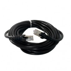 Патч-корд 5 м, FTP, черный, Extradigital, Cat.6a, CCA, PVC (KBP1867)