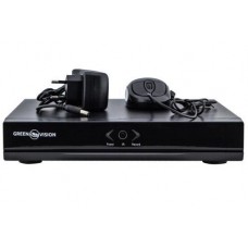 Видеорегистратор IP зелёный Vision GV-N-S012/09, черный, 9xIP канала, H.265, 1xRCA, 1xVGA, 1xHDMI, 1xSATA, LINUX, 2xUSB, 1xRJ45,