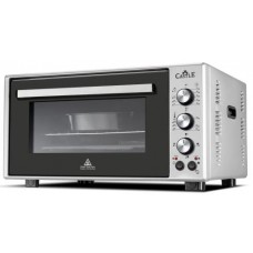 Электродуховка Castle CPE-50G Grey, 1600W, 50 л, конвекция, двойное термостойкое стекло, подсветка, скрытый нижний нагревательный