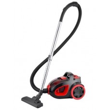 Пылесос VOX Electronics SL159R, черный/Red, 800W, безмешковой, сухая уборка, пылесборник 2 л