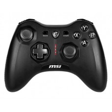 Геймпад MSI FORCE GC20 V2, черный, USB, вибрация, для PC/Android, 2 аналоговых стика, 12 кнопок