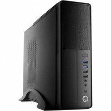 Корпус GameMax ST612-2U3-TYC черный, 300 Вт, Desktop, Micro ATX / Mini ITX, 2хUSB 3.0, 2хUSB 2.0, 1x80 мм, Type-C, 365x99x295 мм,