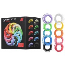 Пластик для 3D печати 2E, PCL, 1.75 мм, 10 цветов по 10 м (2E-L-BH010)