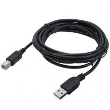 Кабель USB 2.0 AM - USB BM, 3 м, черный, Patron (PN-AMBM-30)