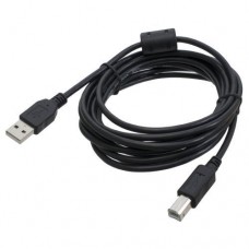 Кабель USB 2.0 AM - USB BM, 4.5 м, черный, Patron, ферритовый фильтр (PN-AMBM-45F)