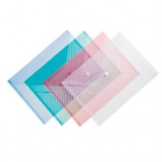 Папка-конверт на кнопке A4, зелёный, Comix (C330-G) Папка-конверт на кнопке A4, зелёный, Comix (C330-G)