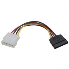 Переходник питания Molex (M) - SATA (F), 15 см, Patron (CAB-SATA-HDD)