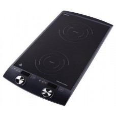 Настольная плита Ardesto ICS-B216 - 2 конфорки вертикал, индукция, 1300+1600Вт, таймер, черная