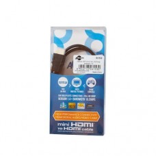 Кабель HDMI (M) - mini HDMI (M), 1 м, черный, Atcom, V1.4 (6153)