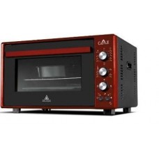 Электродуховка Castle CPE-60R Red, 1800W, 60 л, конвекция, двойное термостойкое стекло, подсветка, скрытый нижний нагревательный