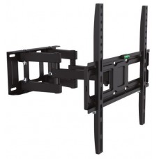 Настенное крепление LCD/Plasma TV 26-55' Walfix R-414B черный, VESA 400x400, до 35 кг, поворот на 120°, наклон -12°~+3°, вращение