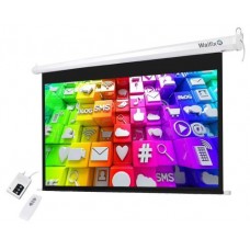 Экран настенный Walfix TLS-7, диагональ: 92', габариты: 203х114, соотношение сторон: 16:9, беспроводной пульт ДУ, провод питания с