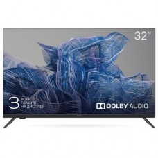 Телевизор 32' Kivi 32H550NB, черный, 1366x768 (LED, MVA, 60 Гц), DVB-T2/C, 2x8 Вт, 2xHDMI, 1xUSB, VESA 200x100 мм