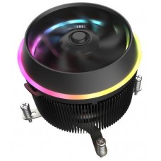 Кулер для процессора darkFlash Shadow, черный, алюминий/медь, 1x100 мм LED, для Intel 1851/1700/1200/115x, AMD AM5/AM4, до 90 Вт Кулер для процессора darkFlash Shadow, черный, алюминий/медь, 1x100 мм LED, для Intel 1851/1700/1200/115x, AMD AM5/AM4, до 90 Вт