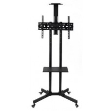 Презентационная стойка Walfix TVS-6004B, черный, 32' - 65', VESA: макс 600х400 мм, нагрузка: до 45 кг, наклон: -15град ~ +15град,
