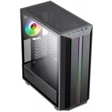 Корпус GameMax Precision черный, без БП, Mid Tower, EATX / ATX / Micro ATX / Mini ITX, 2xUSB 3.0, 1x120 мм ARGB Fan, 1xCOC Turbo