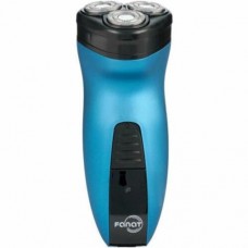 Электробритва Новий Харків НХ-8527 Fanat серебристый, 6W, роторная, сухое бритье, 3 головки для бритья, двойные лезвия, повторение