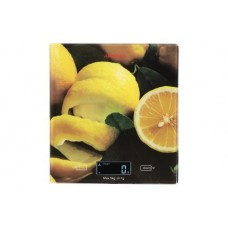 Весы кухонные Ardesto SCK-893LEMON, стекло, максимальный вес 5 кг, шаг взвешивания 1г