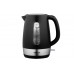 Электрочайник Ardesto EKL-F19B, черный, 2200W, 1.7 л, дисковый, пластиковый корпус, индикатор уровня воды, подсветка,