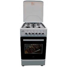 Плита комбинированная Castle CPG-50W, белый, поворотные переключатели, 4 газовые конфорки, автоподжиг интегрированный, решетка