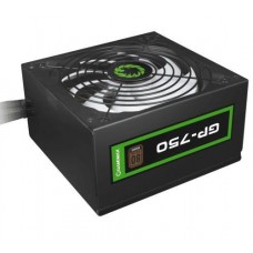 Блок питания 750 Вт, GameMax GP-750, черный, 80+ Bronze, Active PFC, 14 см, 3xMolex / 7xSATA / 4x6+2-pin / 1x4+4-pin / 1x20+4-pin,