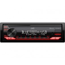 Автомагнитола JVC KD-X282BT USB, bloetooth, 1 Din, подсветка Red