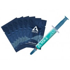 Термопаста Arctic MX-6, 4 г, шприц, 7.5 Вт/мК, -50°C / +150°C + 6 салфеток MX Cleaner (ACTCP00084A) Термопаста Arctic MX-6, 4 г, шприц, 7.5 Вт/мК, -50°C / +150°C + 6 салфеток MX Cleaner (ACTCP00084A)