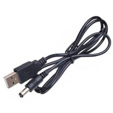 Кабель питания USB 5V - DC 5V (3.5x1 мм), черный, 1 м, Atcom (10035)