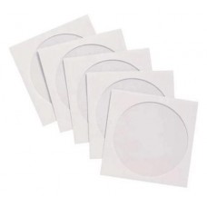 Конверт для CD/DVD, бумажный, с окошком, 100 шт (KOPZ100)