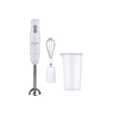 Блендер Liberton LHB-0300, белый, погружной, 600W, турборежим, венчик, мерный стакан 600мл