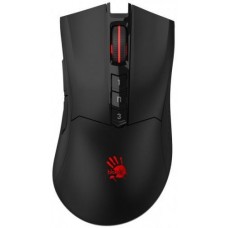 Мышь беспроводная Bloody R90 Plus, черный, USB 2.4GHz, оптическая (сенсор BC3332-S), 100 - 5000 cpi, 150 IPS, 8 программируемых