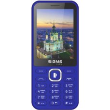 Мобильный телефон Sigma mobile X-style 31 Power TYPE-C, синий, 2 Mini-SIM, дисплей 2.8' цветной (240x320), моноблок, MediaTek