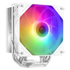 Кулер для процессора ID-Cooling SE-224-XTS ARGB белый, 1x120 мм, алюминий/медь, Intel: 1700/1200/1150/1151/1155/1156, AMD: