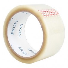 Скотч упаковочный Profi, 45 мм x 100 м, 40 мкм, прозрачный