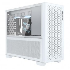 Корпус ALmordor Sparkle 170M Matx Lite белый, без БП, Mini Tower, для Micro ATX / Mini ITX, 2xUSB 3.0, макс. CPU - 145 мм / VGA -