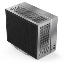 Корпус ALmordor Seiya 180 Matx Dark серебристый, без БП, Mini Tower SFF, для Micro ATX / Mini ITX, 1xUSB 3.0, 1xType-C, макс. CPU