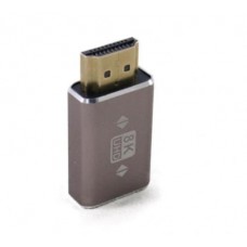 Переходник HDMI (M) - HDMI (F), Extradigital, черный, 8K (KBH1886)