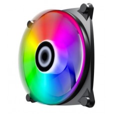 Вентилятор 120 мм, GameMax Big Bowl, черный, 120х120х25 мм, ARGB подсветка, 1200 об/мин, 28.8 дБ, 3-pin/Molex / 3-pin ARGB
