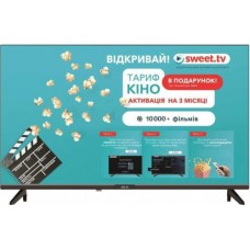 Телевізор 43' Akai AK43FHD22W, LED Full HD 1920x1080, 60 Гц, Smart TV, WebOS, голос, DVB-T2/C, 3xHDMI, 2xUSB, VESA 200x100