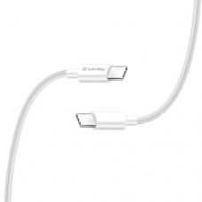 Кабель Type-C - Type-C, 2 м, белый, ColorWay, 65 Вт, 3A (CW-CBPDCC056-WT)