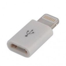 Переходник Lightning (M) - microUSB (F), белый, Lapara