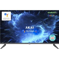 Телевизор 43' Akai AK43D22G, LED Full HD 1920x1080, 60 Гц, Smart TV, Google system, голос, DVB-T2/C, 2xHDMI, 2xUSB, VESA 200x100