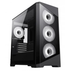 Корпус GameMax Destroyer TGB черный, без БП, Mini Tower, Micro ATX / Mini ITX, 1xUSB 3.1, 2xUSB 2.0, 4x120 мм LED ARGB,