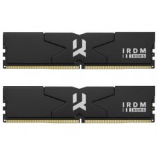 Память 16Gb x 2 (32Gb Kit) DDR5, 6400 MHz, Goodram IRDM, черный, 32-38-38-78, 1.35V, с радиатором (IR-6400D564L32S/32GDC)